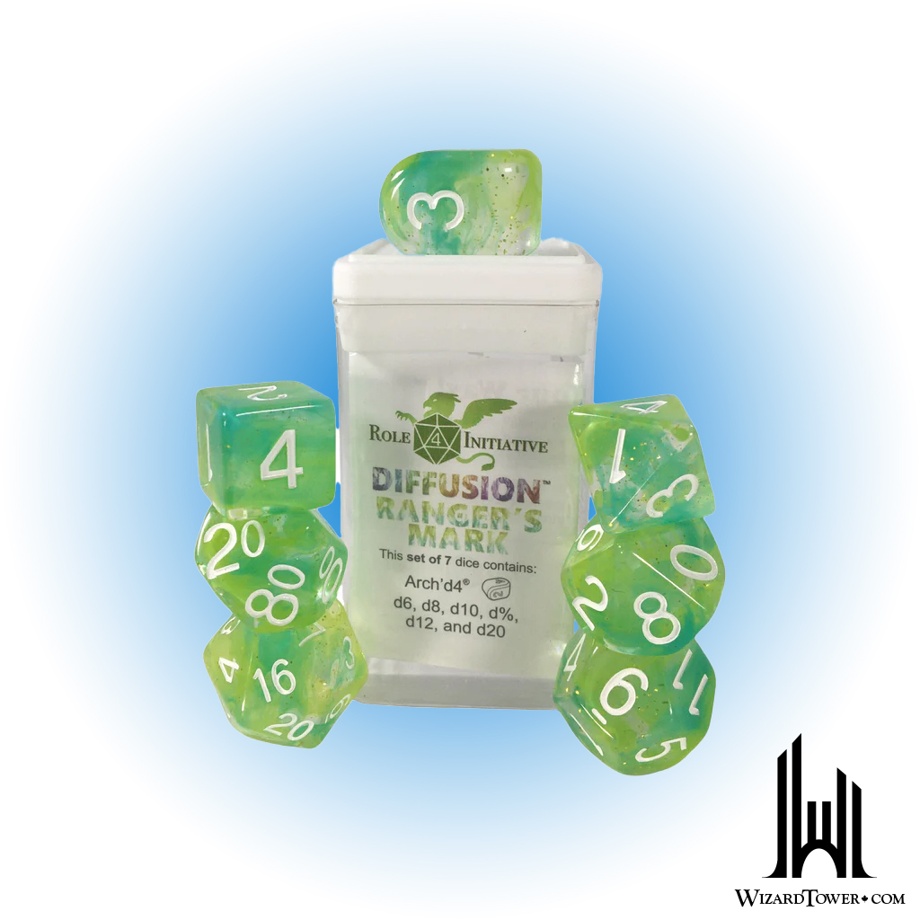 Dice Set - Diffusion Rangers Mark Symbol 7ct